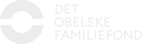 The Obelske Familiefond logo i negativ